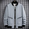 2023 New Spring Jackets Men Baseball Jacket Fashion Casual Coat Jacket Plus Size 6XL 8XL Outdoor Outerwear Solid Color 2