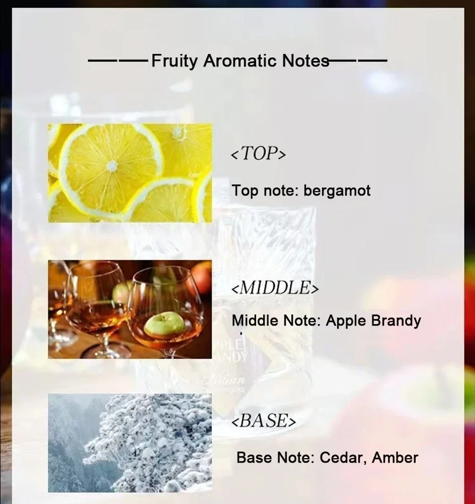 Long Lasting Fragrance 50ML High-quality brand perfume Slightly tipsy fruity aroma Calm and tranquil cedar scent unisex