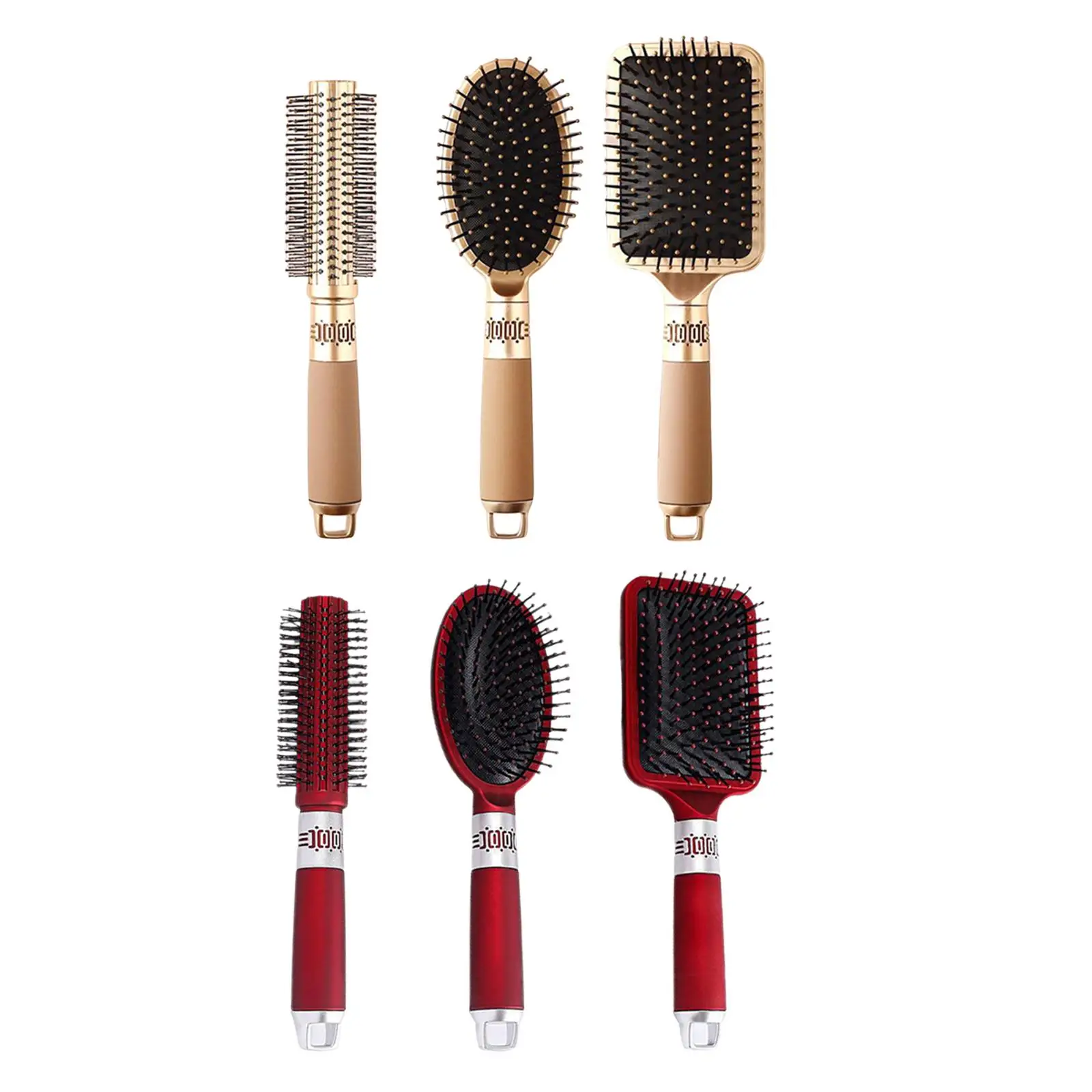 3 Pieces Hair Brush Set with Flexible Bristles Removes Knots and Tangles  Hair Dryer Brush Hairbrushes for Women Men Kids Girls - AliExpress