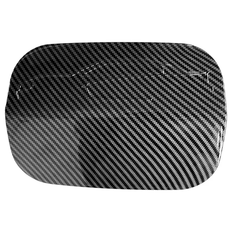 Car Tuning Accessories for 15-21 Dodge Challenger Carbon ABS Charger Fuel Tank Gas Door Cover Trim Charger Cover