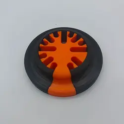 Desktop Cable Organizer & Wire Management Box (Black orange - 1PC)