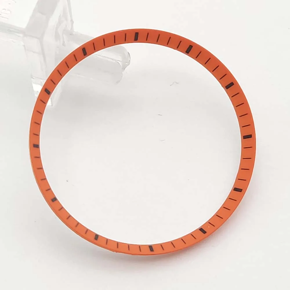 40mm watch inner shadow ring GMT case inner chapter ring suitable for NH35 movement waterproof scale
