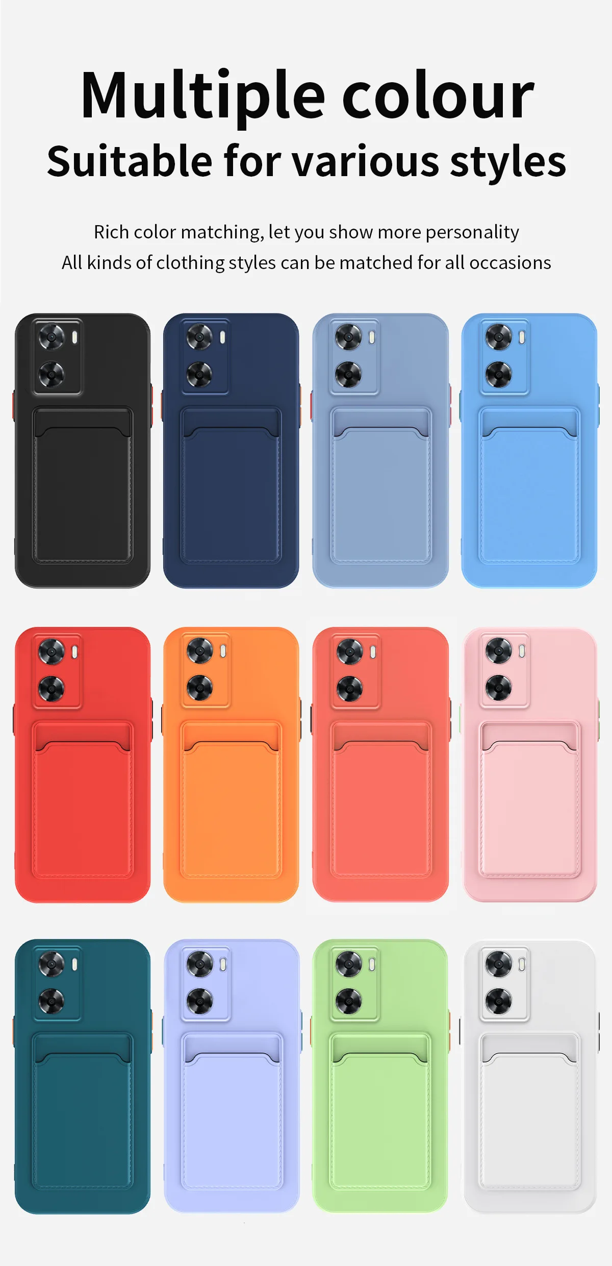 Soft Cover with Multiple Card Slots and Enhanced Protection
