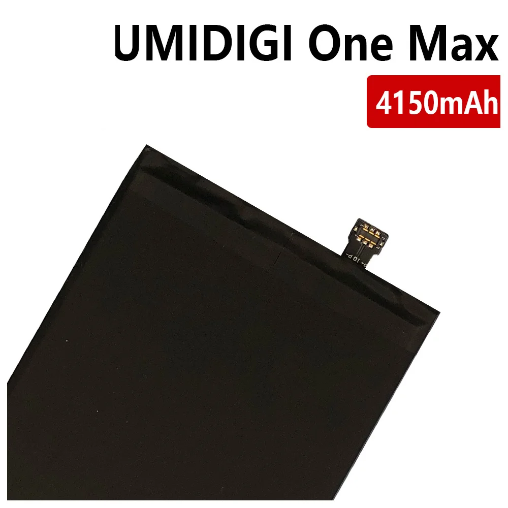 100% Original Mobile phone battery for UMIDIGI one max battery 4150mAh Long standby time High capacity Batteria+Tools