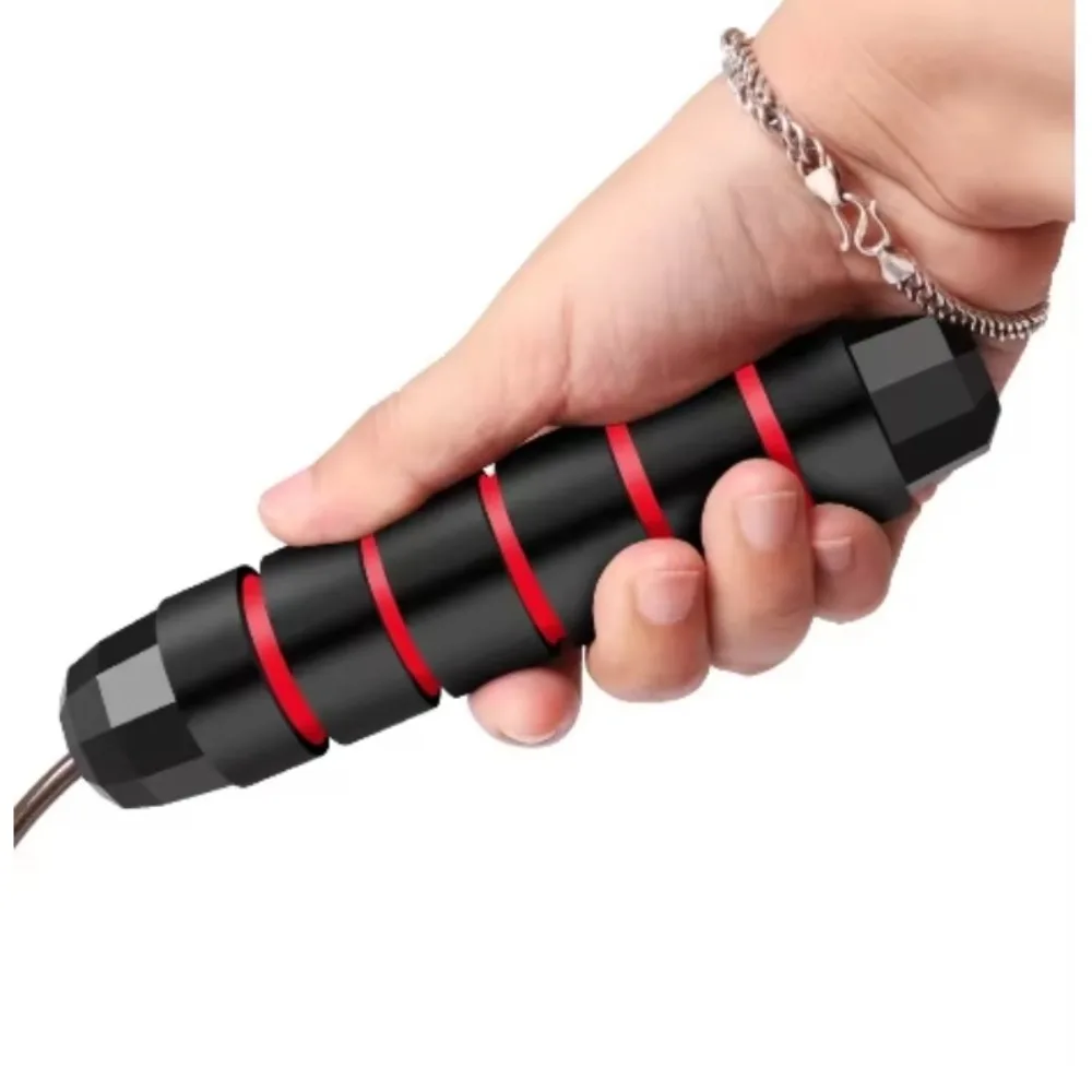 Rapid Speed Jump Rope Steel Wire Skipping Rope Exercise Adjustable Jumping Fitness Workout Training Home Sport Equipment