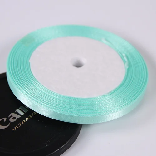 6mm Satin Ribbon for DIY Crafts and Festive Decorations (22 Meters/Roll)