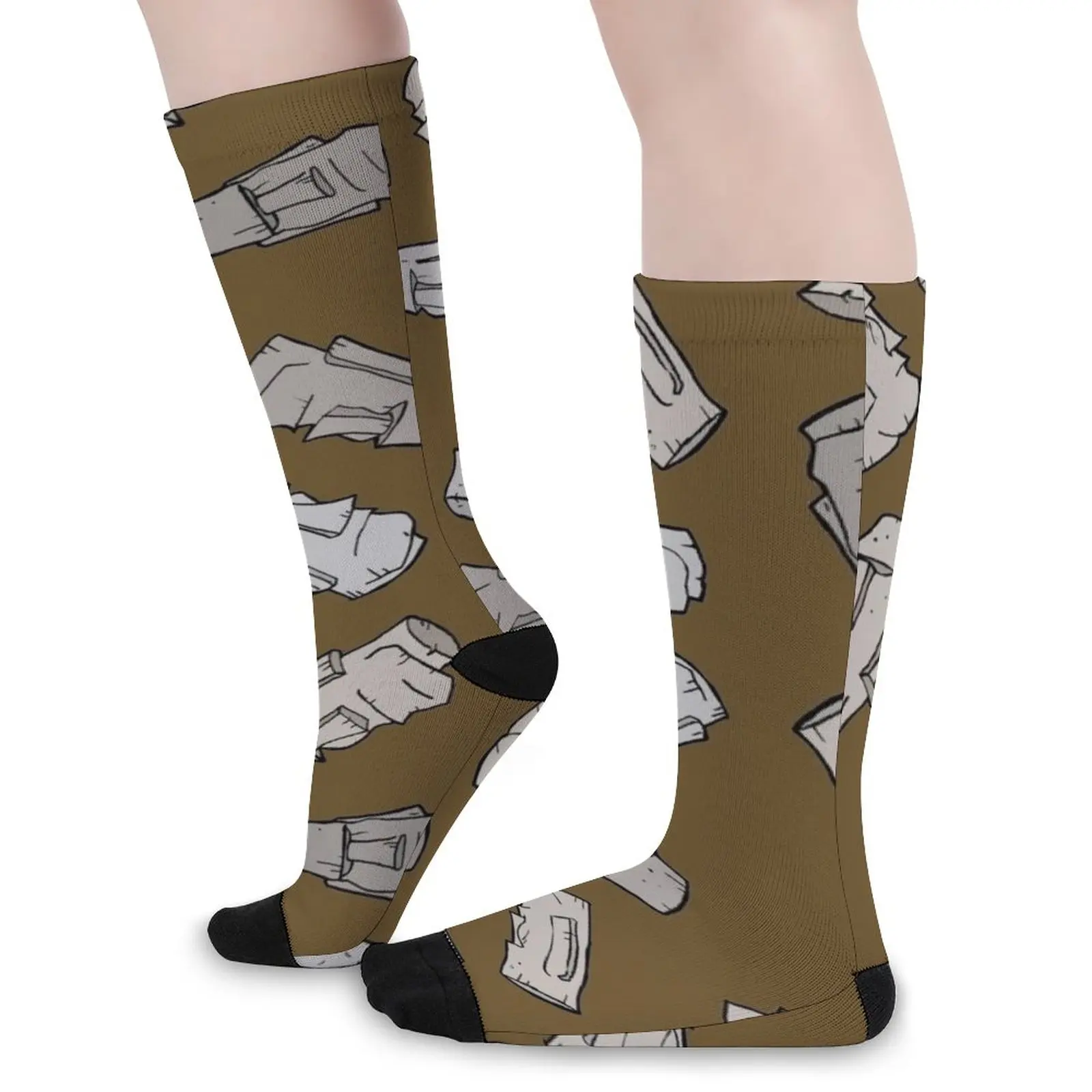 Easter Island Moai Socks sports socks men men socks Women's socks