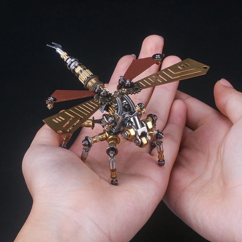 

Mechanical Party Mechanical Insect Assembly Model Handmade Trendy Dragonfly Decoration DIY Toy Creative Birthday Gift