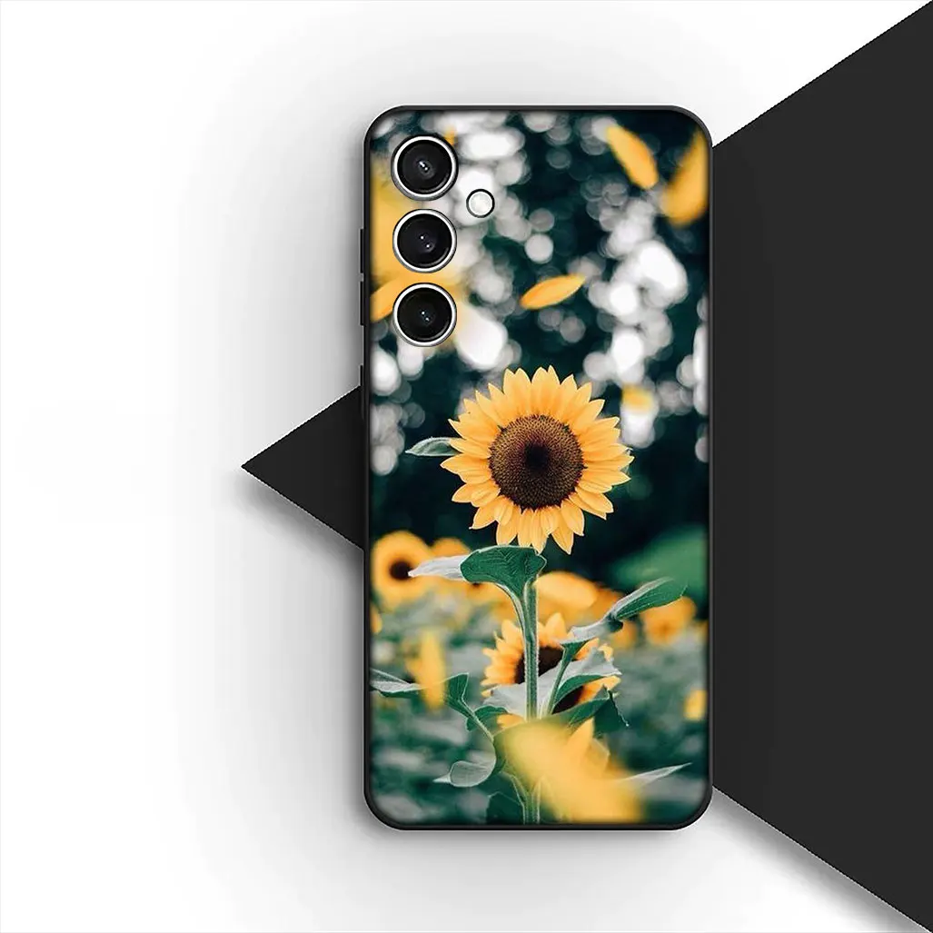 Vibrant Sunflower Design Phone Cover Case