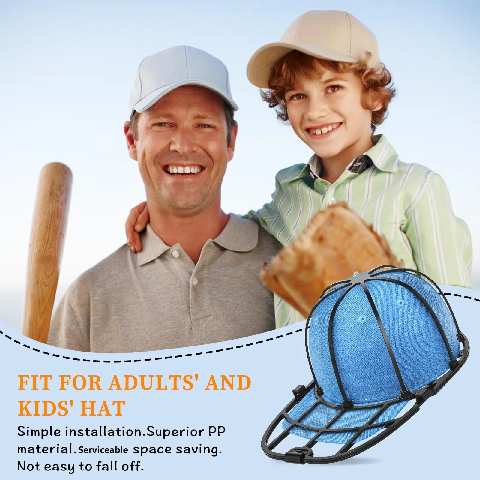 Ball Cap Washer Fitted Hat Washing Cage Hat Washer For Baseball