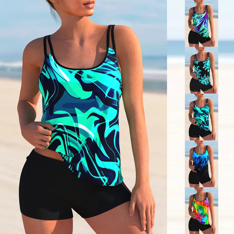 

Новинка 2023, женский купальник, женский купальный костюм с принтом, комплект бикини, летний купальник с принтом, танкини, монокини, купальный костюм, пляжная одежда