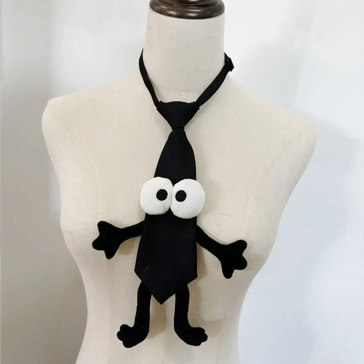 Cartoon Rabbit Child Tie Boy Student Baby Suit Necktie Small College Ties for Children's Clothing School Uniforms Tie