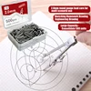 500pcs/box Creative Pratical Pfofessional Compass Lead 2.0mm Black Replaceable Lead Math Geometry Circle Drawing Tools Accessory 2