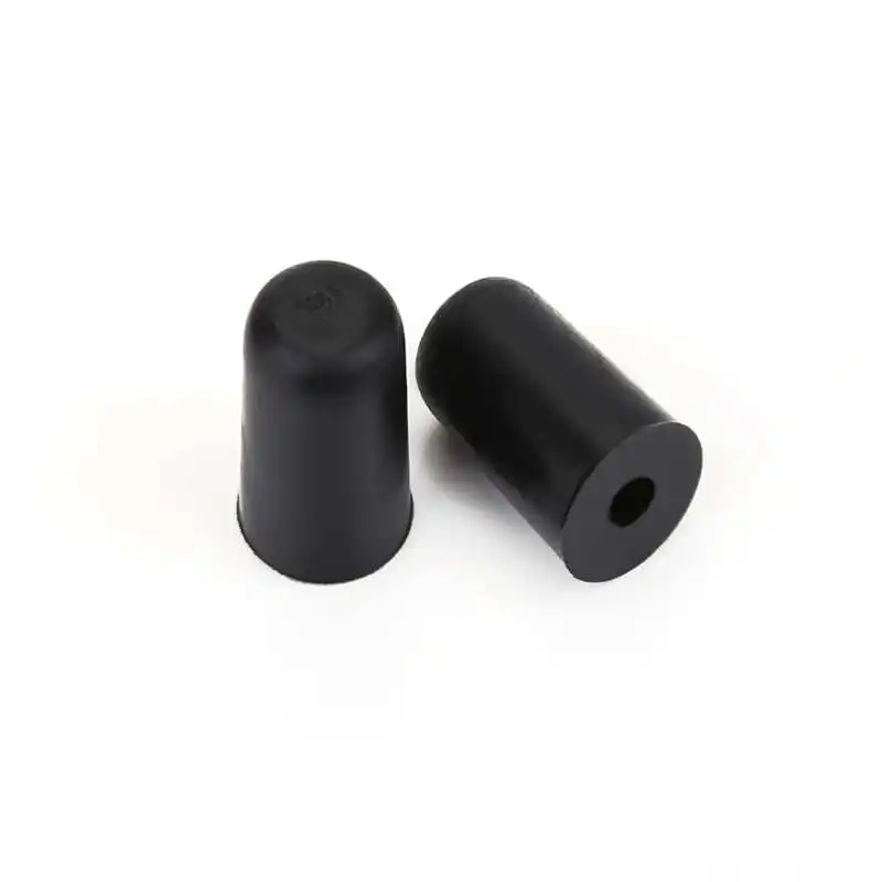 4Pcs Black rubber tip for cello endpin non slip cap instrument protector cello support parts