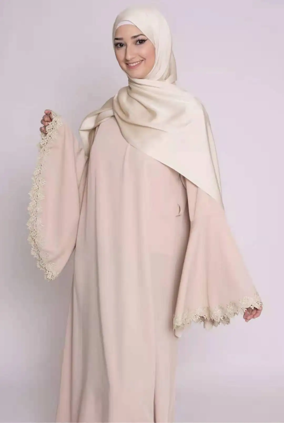 Ramadan Muslim Hijab Dress Abayas for Women Abaya Dubai Turkey Islam Clothing Kaftan Robe Muslim Abaya Dresses - Image 2