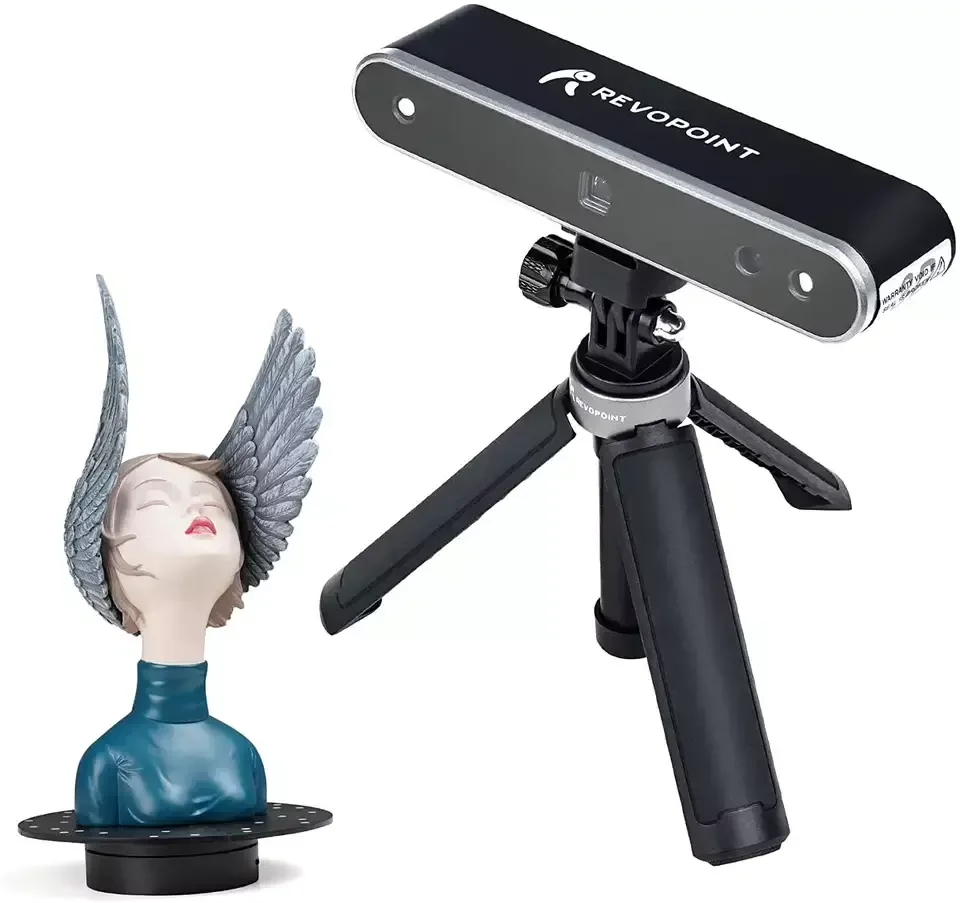 Revopoint 3D 프린터용 휴대용 레이저 스캐너, POP 2, 표준 버전, 고정밀 0.05mm