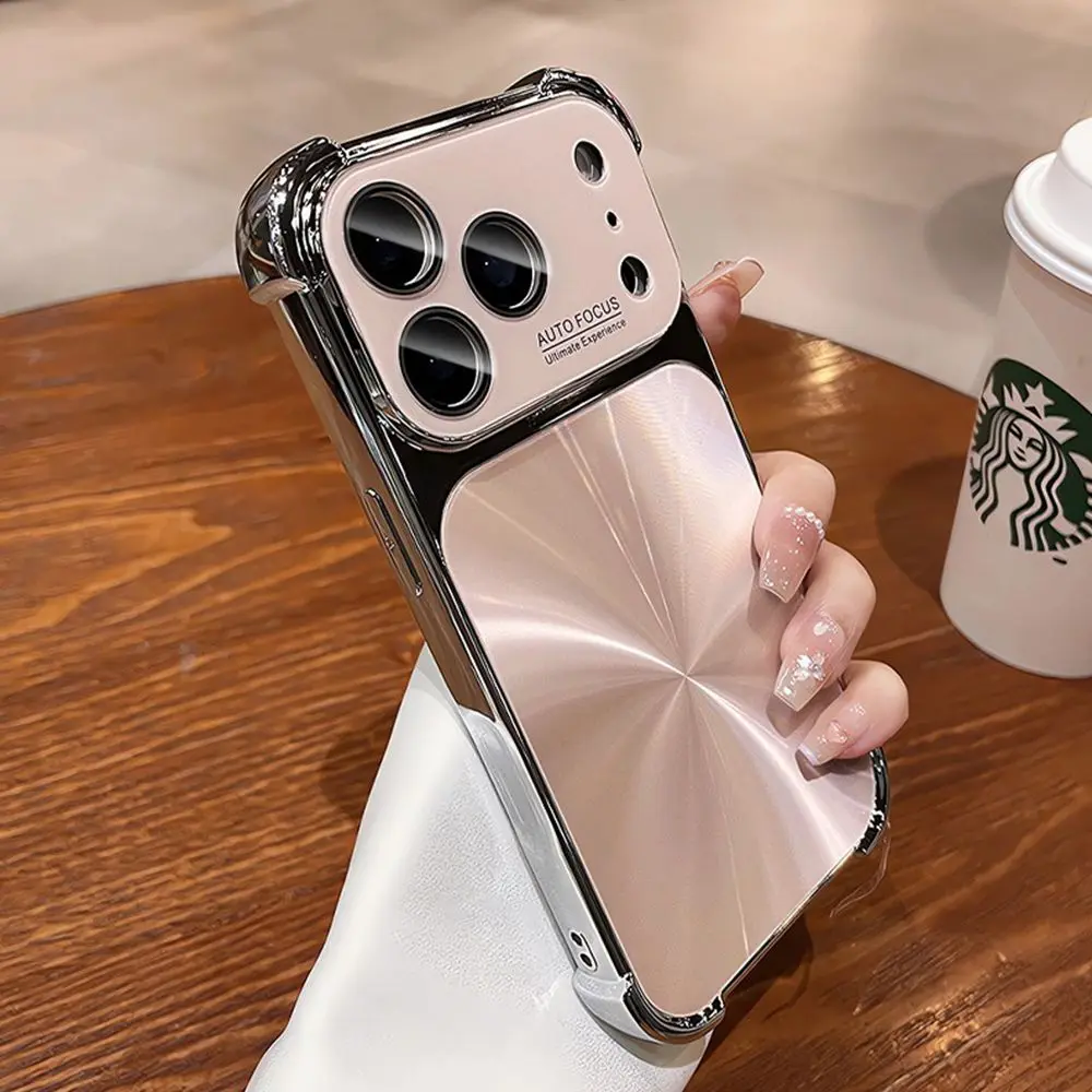 Aurora Laser Shockproof Luxury Plating Bumper Case