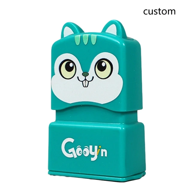 Fun Pattern Stamp Customizable Name Seal for Children's Apparel School Uniform 5