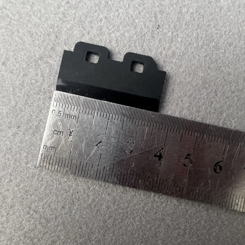 Printer Plotter Spare Parts 3.5CM Rubber Black Smooth Edge Cleaning Wiper