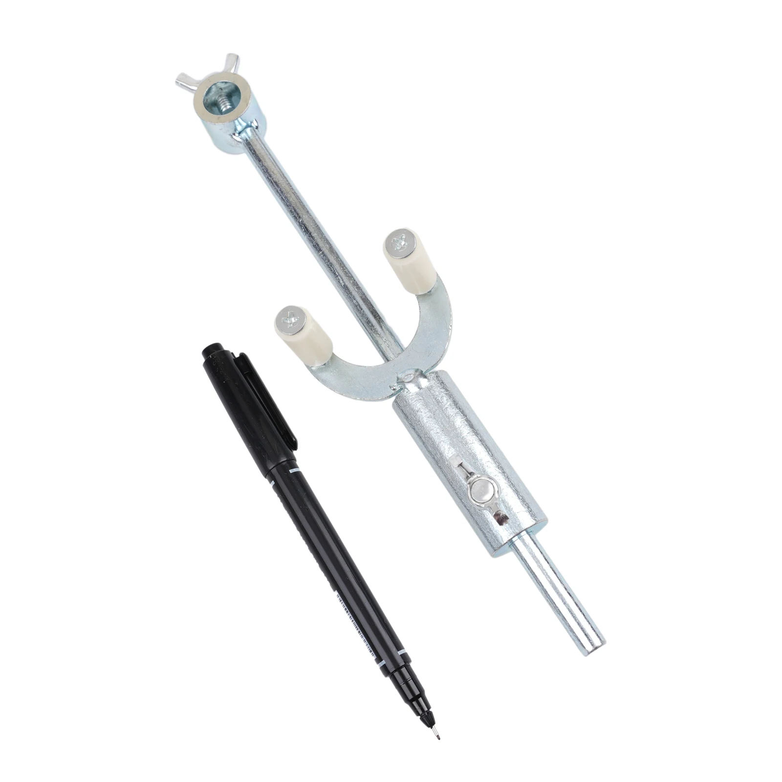 

Wheel Mark Scraper Mark Scraper Parallel Scriber Make Car Maintenance Easier Car Wheel Eyebrow Nylon Silver Marker Pen Metal