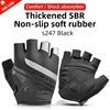 ROCKBROS Cycling Gloves Half Finger Shockproof Wear Resistant Breathable MTB Road Bicycle Gloves Men Women Sports Bike Equipment 2