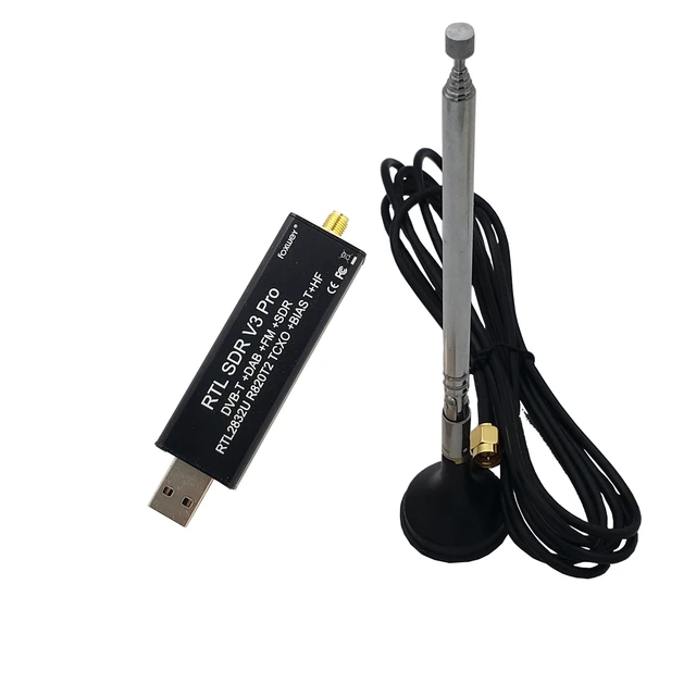 RTL-SDR V4 TCXO + SMA + Bias-T USB key with R828D tuner