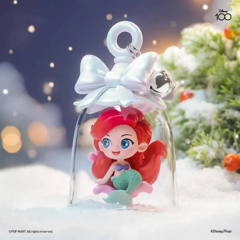 Disney 100Th Anniversary Blind Box Bell Dingling Series Stitch Mystery Box Kawaii Judy Lotso Figure Regalo Di Natale