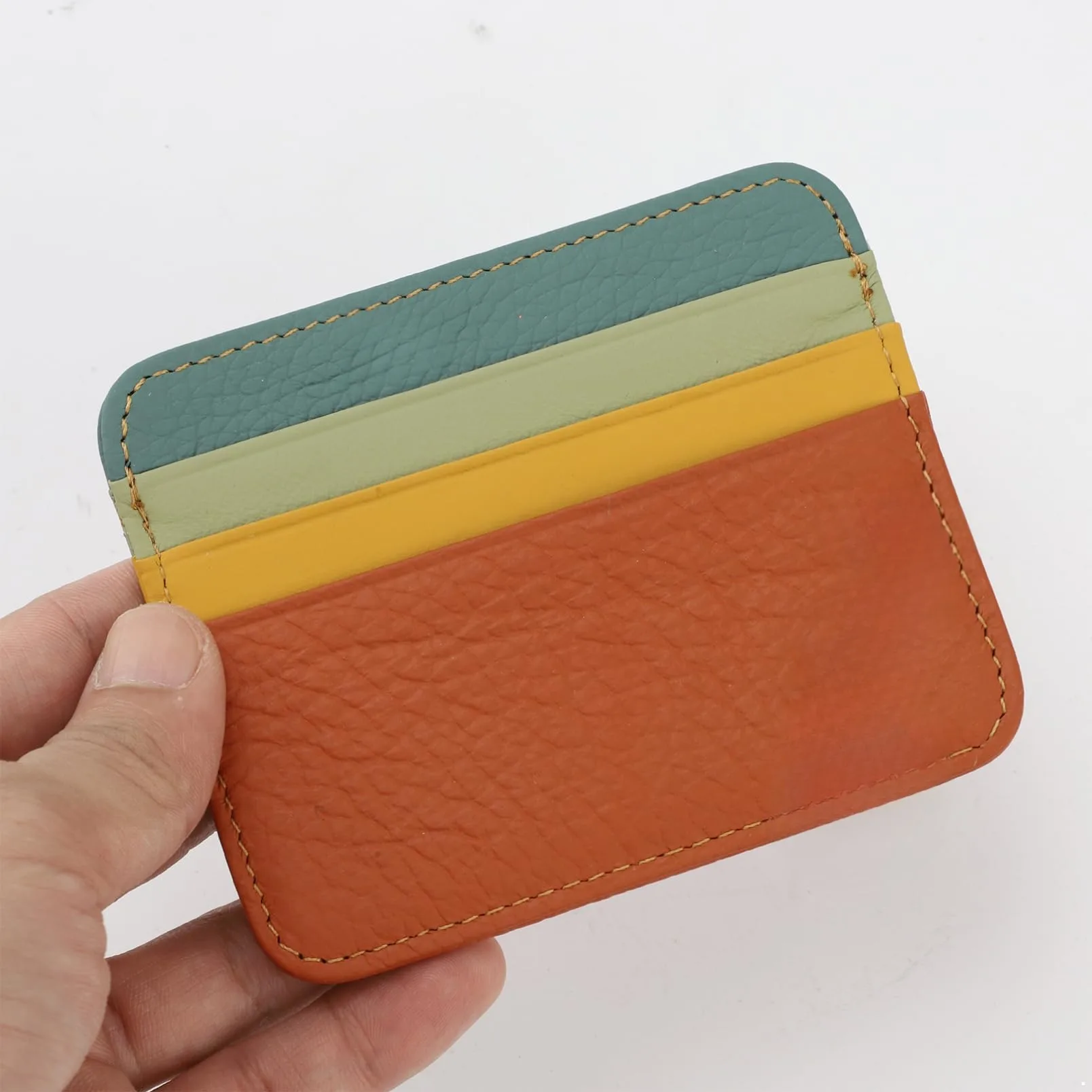 Sleek Minimalist Card Holder Wallet with Multiple Slots