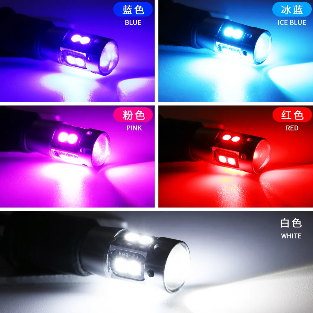 1PCS High Quality T10 W5W 168 192 Led Tail Light 3030 10smd 12V