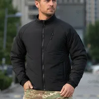 Vestes rembourrées chaudes pour hommes, vêtements de travail d'entraînement tactique de Camouflage, manteau thermique coupe-vent d'extérieur, vestes de randonnée, automne et hiver 5