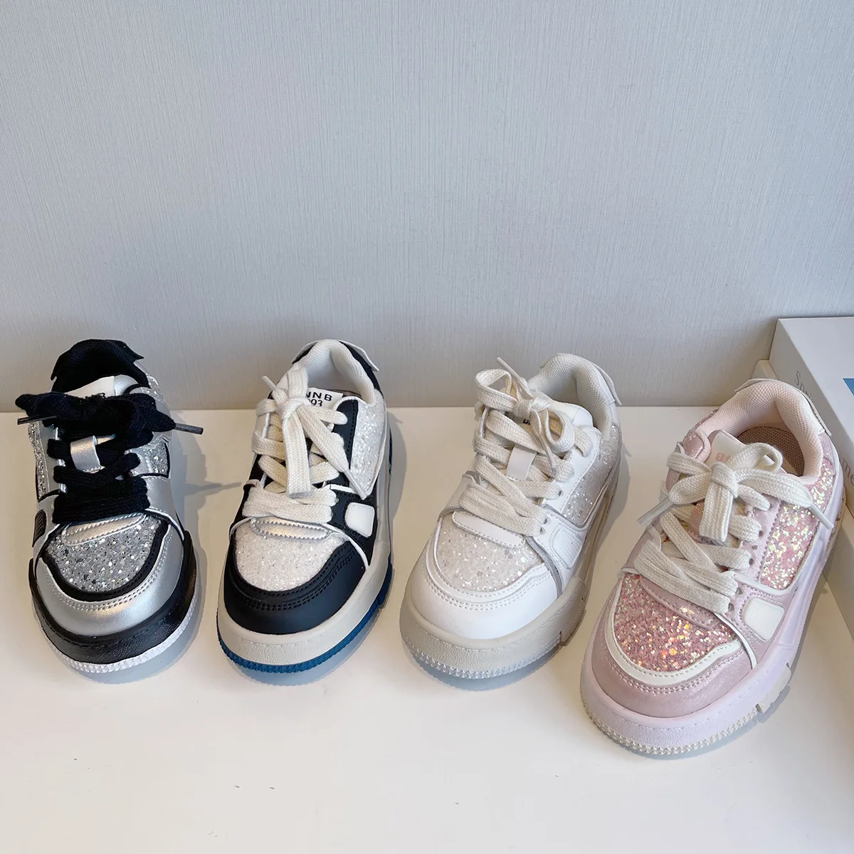 

Kids Boys Girls Fashion Sneakers Baby Toddler Little Kids Leather Trainers Children School Sport Shoes Child Soft Running shoes