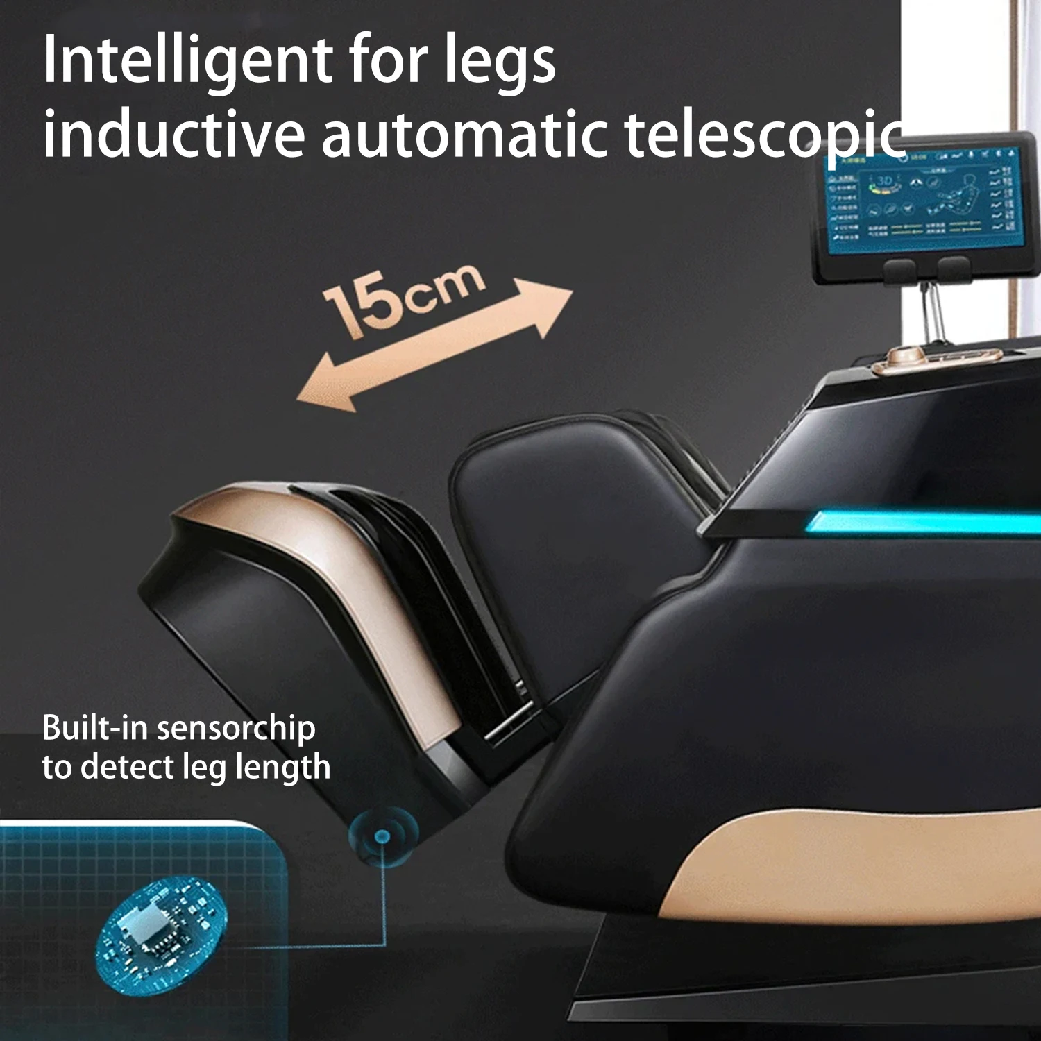 3 Year Warranty 4D SL Airbag Zero Gravity full body Massage Chair Home 3D Office Electric Leg Lift Office Chair Massage Sofa 5