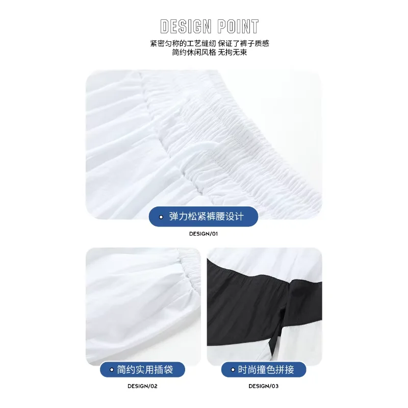 Nike Black Navy Fashion Cool Breathable Men Spring Summer Quick Drying Casual Short Pants Exercise Shorts Male Streetwear