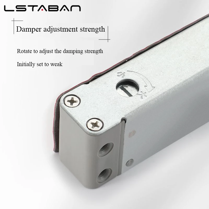 Adjustable Bedroom Door Closer Damping er Wooden Door Flat Open er Invisible Home Silent Hydraulic Closed