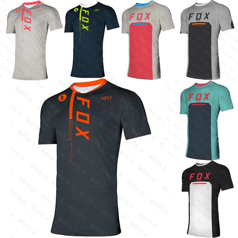 

Новинка лета 2024, футболка для езды на велосипеде по бездорожью, эндуро, горнолыжная футболка, Camiseta Motocoss Mx, одежда для горного велосипеда hпитлиса, горного велосипеда