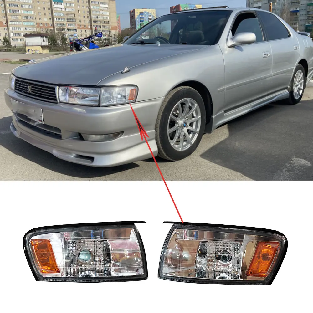 A Pair Car CCorner Lights Front Turn Signals 81611-22251 81621