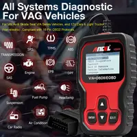 Ancel VD500 Automotive OBD2 Scanner For VW/Audi Full System Code Reader ABS EPB Oil Reset Car Diagnostic Tools For VAG Skoda 2