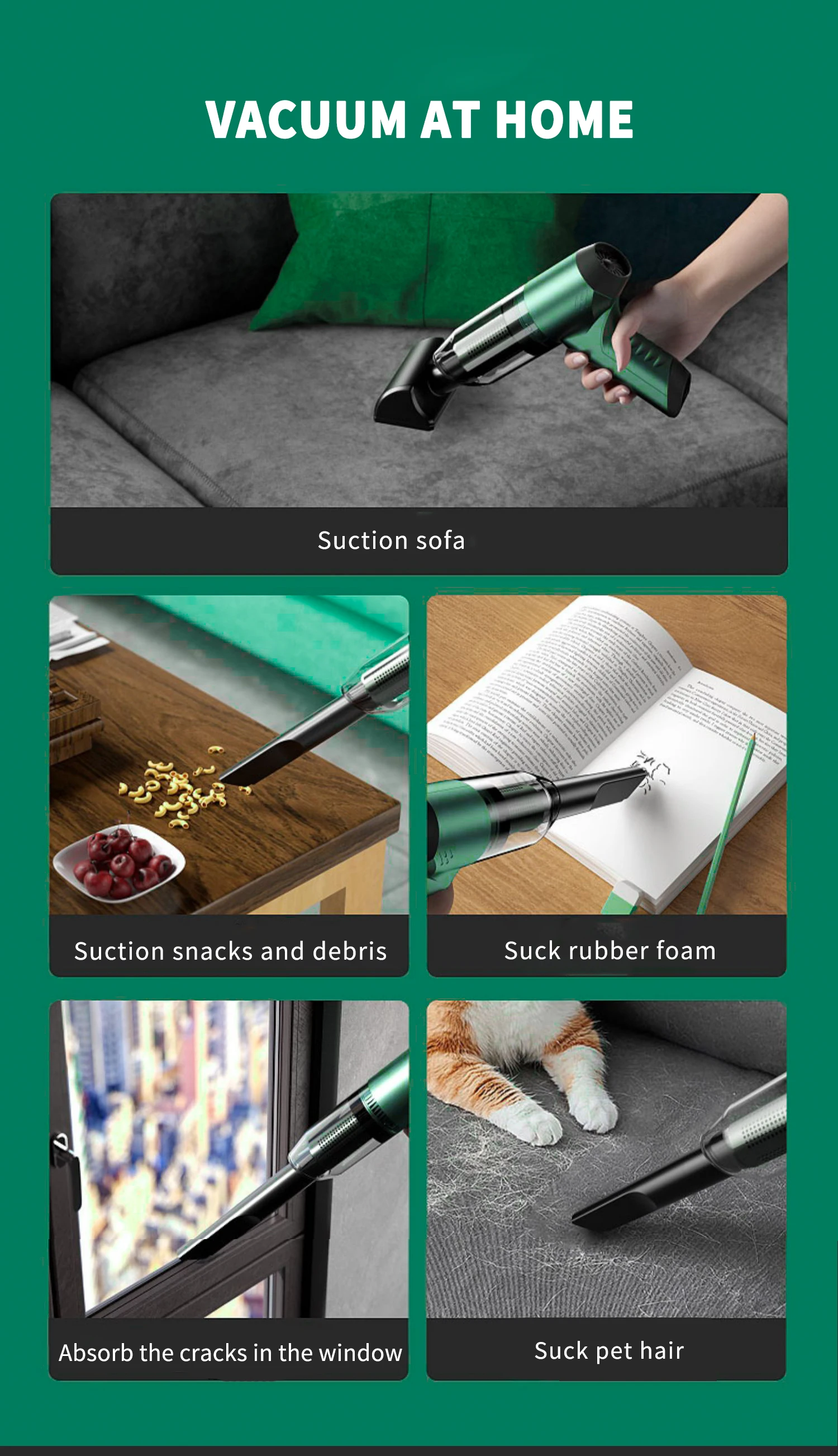 Sfebd767a51dd4072826bc308b77324adc Portable Car Vacuum Cleaner Powerful Handheld Cleaning Machine Strong Suction Cordless Vacuum Cleaner Car Electrical Appliances Mallzona