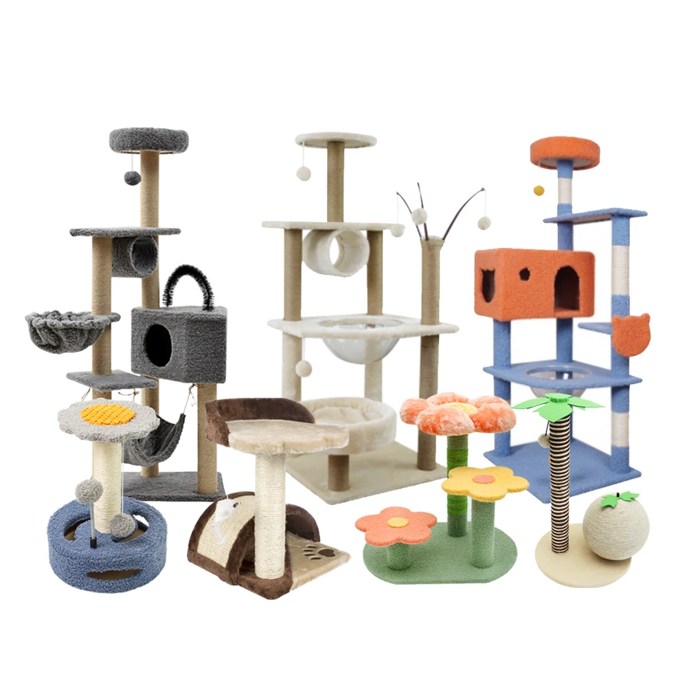 

Pet Supplies Cat House Treehouse Climbing Cat Nest Grinding Claw Luxury Imusee Cat Tree b1 Maine Coon House Tower And Scratcher