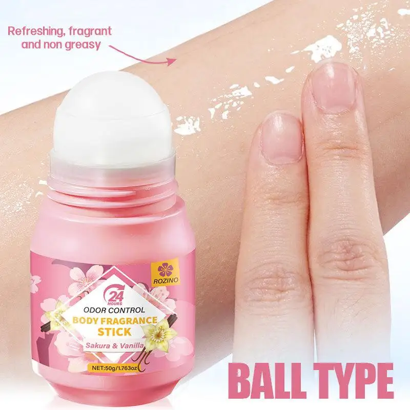 Deodorante Stick Sakura/Antitraspirante Leggero Profumo di Sakura Idratante e Nutriente Facile da Trasportare Adatto a Tutti - immagine 5