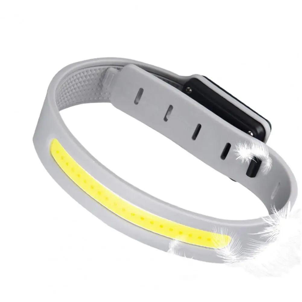 Rechargeable USB Reflective Band LED Light Bracelet Outdoor Sports Cycling