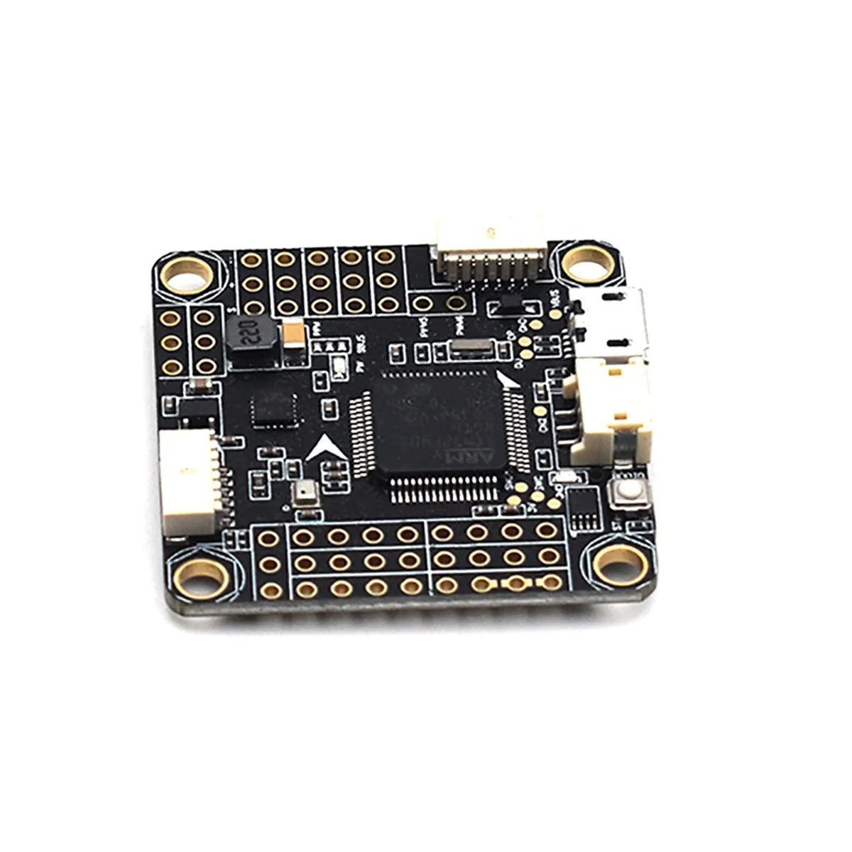 Installation de la carte F4V3S F405 dans un drone FPV course avec baromètre OSD