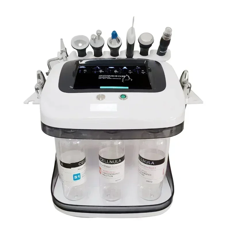 Water Oxygen Jet Peel Hydro Beauty Skin Cleansing Hydrofacial Machine 10IN1 facial beauty instrument