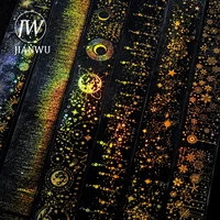 JIANWU 40mm*200cm Sparkling Stars Series Vintage Bronzing Material Collage Landscaping PET Tape Creative DIY Journal Stationery 1