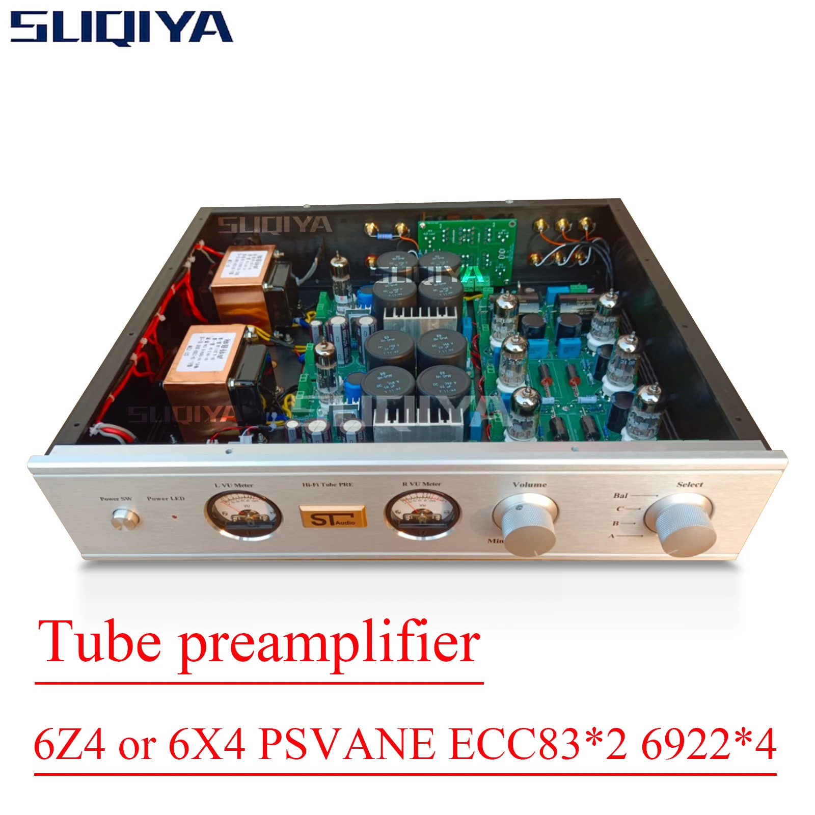 

SUQIYA-6Z4 6X4 ECC83 6922 6DJ8 ECC88 сбалансированная труба усилитель HiFi аудио