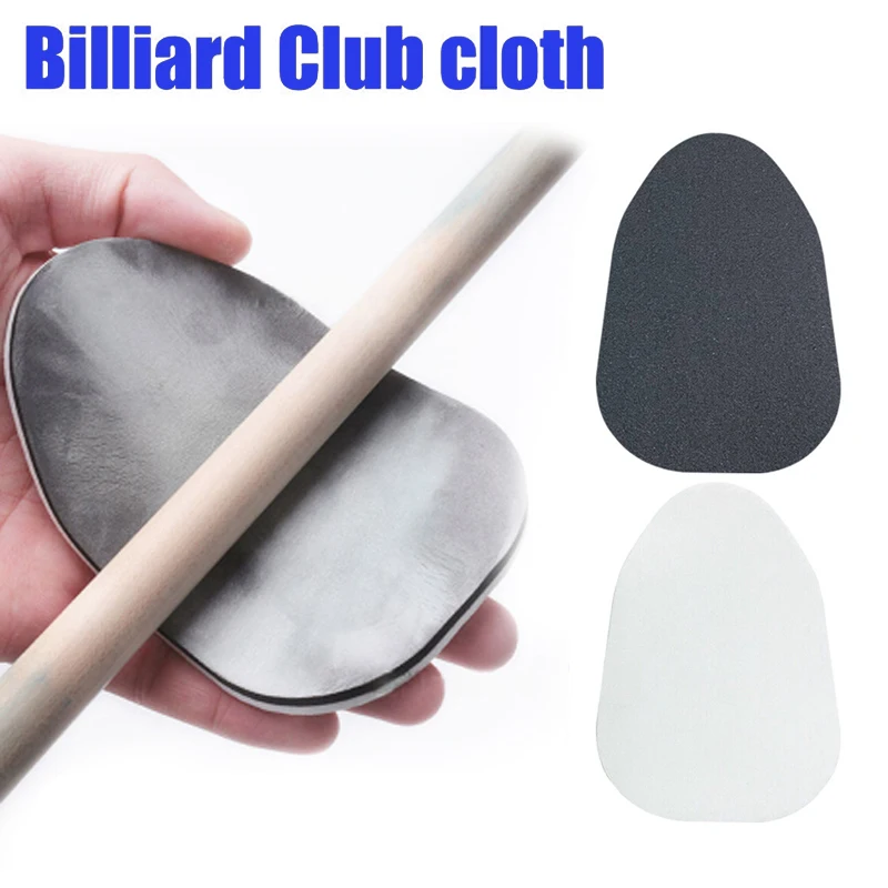 Billiard Cue Cloths Pool Cue Double-sided Sanding Coarse and Fine Polishing Tools Pool Cue Cleaning Accessories