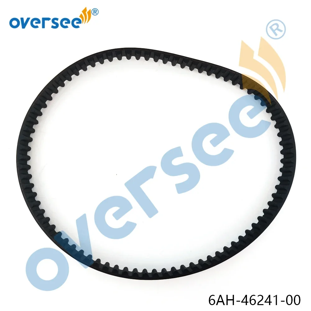 6AH-46241 Timing Belt For Yamaha Outboard Board 20HP 4T Parsun Hidea F20b 6AH-46241-00