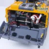KIT LESU ET30H RC Excavator CNC 1/14 RC Hydraulic Metal Wheeled Digger Remote Control Construction Vehicles Lights Toys THZH1184 6