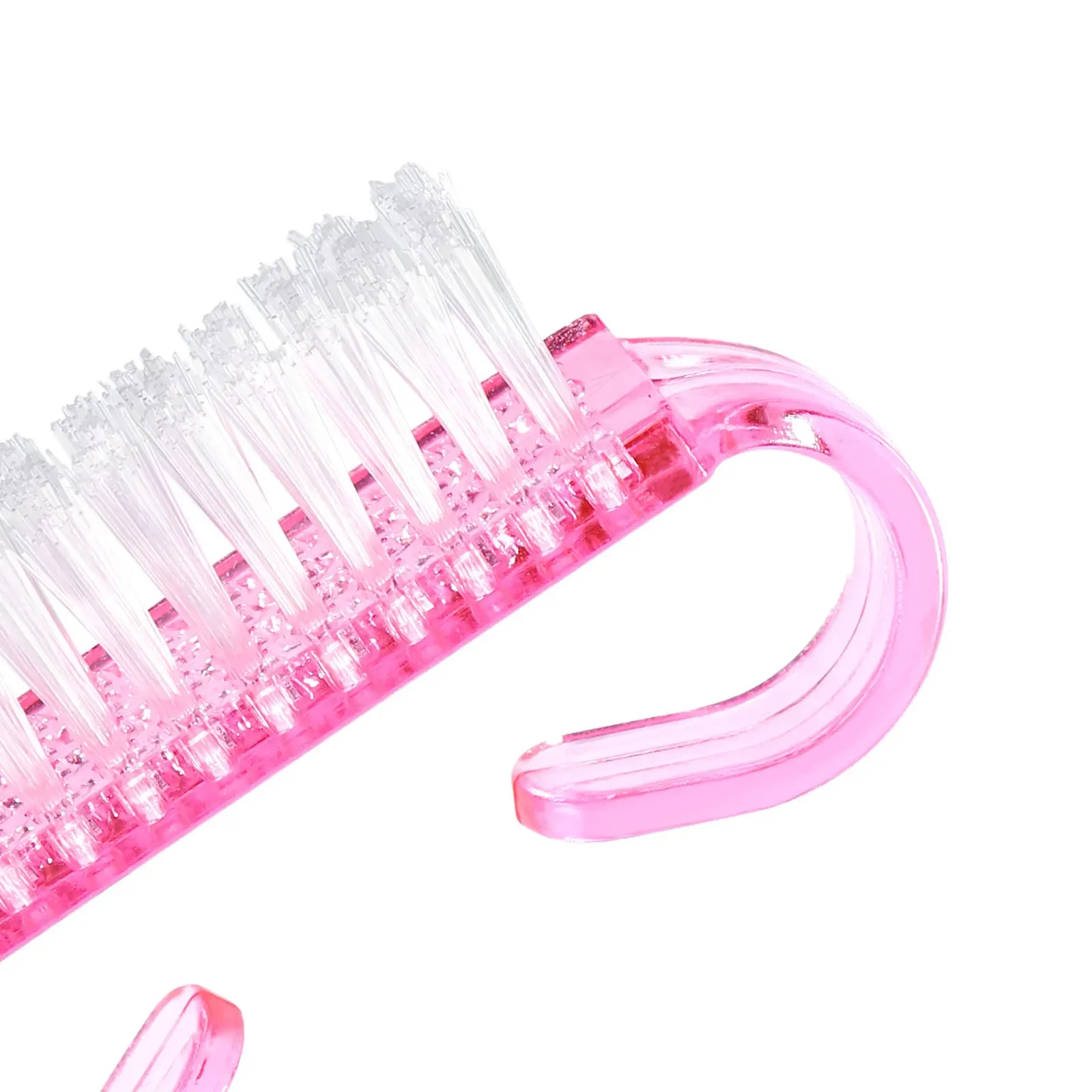 Heallor 5/10Pcs Acrylic Nail Brush 4 Color Nail Art Manicure Pedicure Soft Remove Dust Plastic Cleaning Nail Brushes File Tools 3