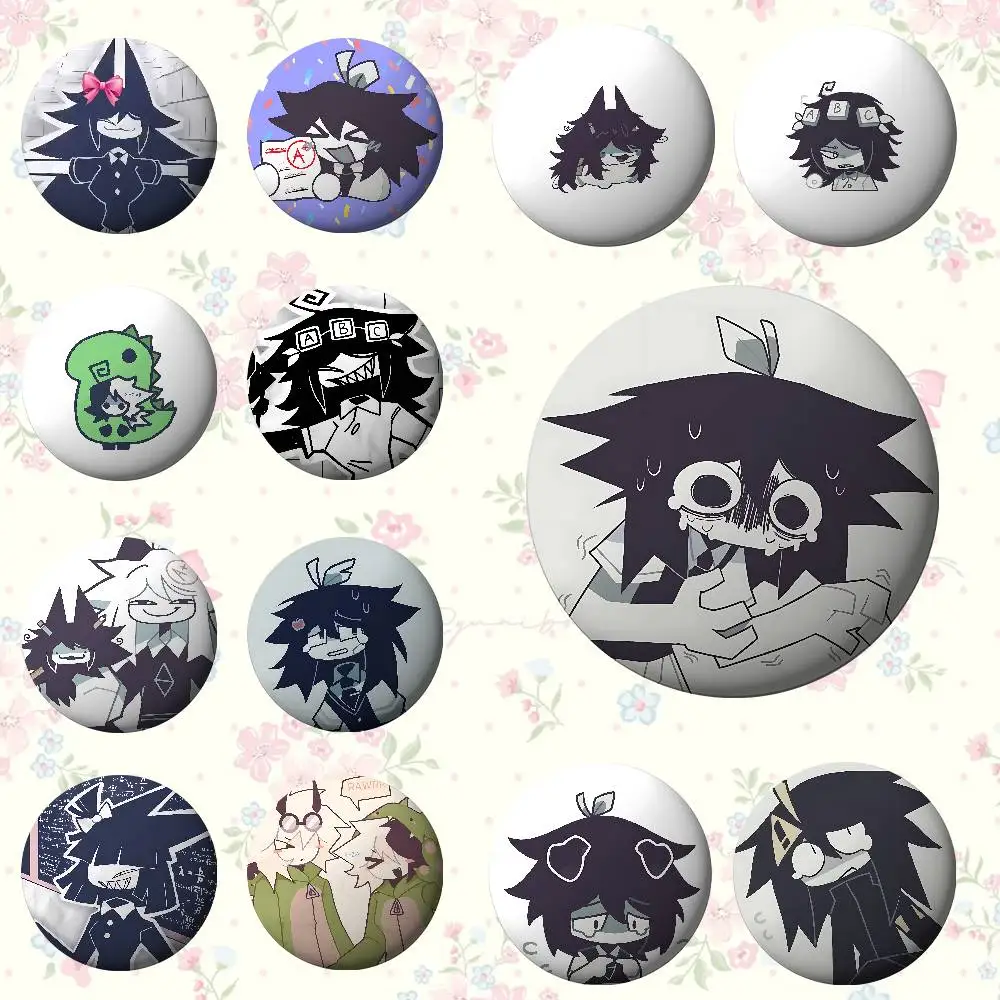 Fpe Keychains FPE Fundamental Paper Education Badges Tinplate Soft Button Pin Brooch ...